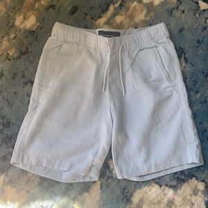 NWOT Abercrombie and Fitch Men’s XS light blue linen shorts